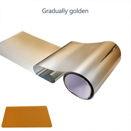 Solfilm Bil Solskydd GRUNDLÄGGANDE GYLLANDE GRUNDLÄGGANDE GULD