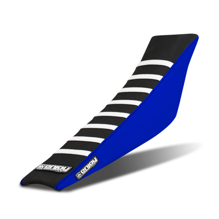 Setetrekk Enjoy Ribbed Blå-Svart-Hvit - Yamaha YZ 450F 2014-2017