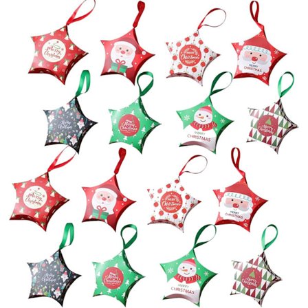 Jul Papperspåse Jul Godislåda Jul Papperslåda Jul Vit Kartonglåda Kaklåda Julparty Godislåda Papper