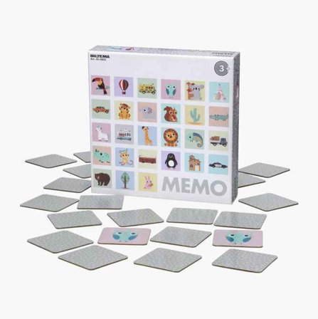 Memo med blandade motiv