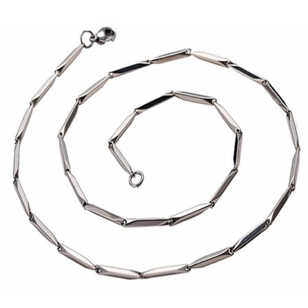 Halsband i rostfritt stål som håller färgen livet ut