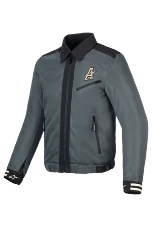 Blouson Moto Alpinestars Ignite Air Gris/Noir/Bleu S