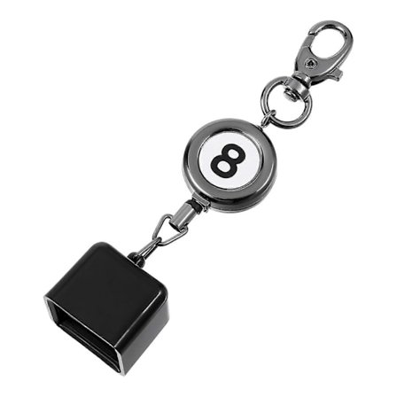Snookerkritt Holder For Poolkø Og Billiard Med Uttrekkbar Nøkkelring, Køkritt Holder, Snookertilbehør (FMY)