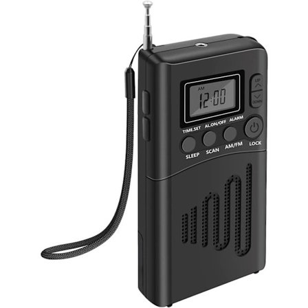 Bærbar Radio, FM/AM Mini Transistor Radio med Fremragende Modtagelse