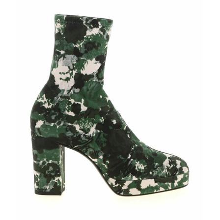 Kenzo, Boots Groen, Dames, Maat:40 EU,stof,Camouflage