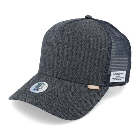 Djinns - Grå trucker Keps - Hft Glencheck Grey Trucker @ Hatstore