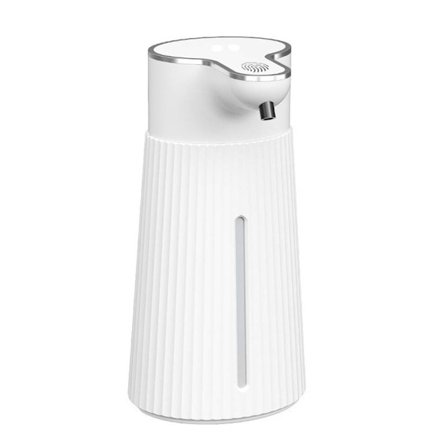 Elektrisk Skumsåpedispenser - Automatisk Sensor, Rask Dosering, IPX6 Vanntett, 400ml Kapasitet, Veggmontert