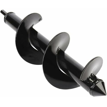 Hagespiralbor, Spiralbor for hage, Hagejordbor for elektrisk drill, Sekskantet skaft, Spiralbor, Hageverktøy for planting av frøplanter og løk - 8 x 