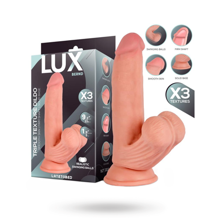 Bernd Triple Density Swinging Balls Dildo 23,5 cm - Vuxen.dk: For hende