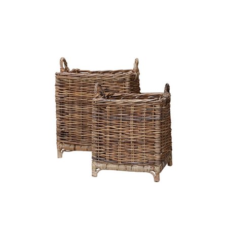 Rottingkorg Provence med handtag Chic Anitque