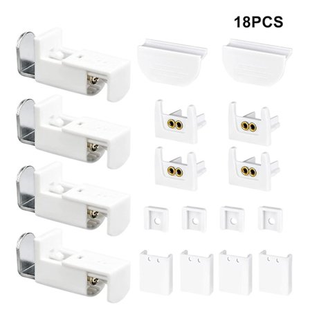 18 kpl Laskosverhojen Lisätarvikkeet Asennuskiinnikkeet Kiinnityskannattimet Varaosat