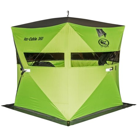 Ifish Ice Cabin 360° tarps and shelters Green OneSize