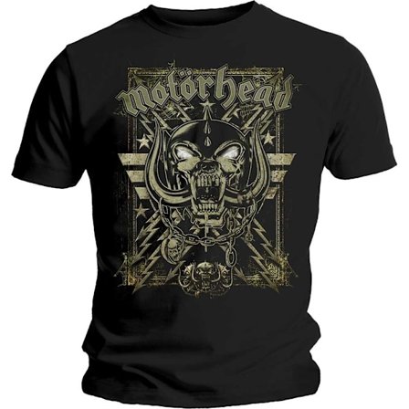 Motorhead Unisex Adult Spider Webbed War Pig T-Shirt S Svart