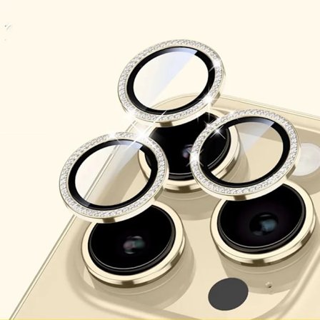 Bling Glitter Diamant Kameralinsskydd Fodral kompatibelt iPhone 16 15 14 13 11 Pro Max Plus Skärmskyddsfilm kompatibelt iPhone 16E Pro