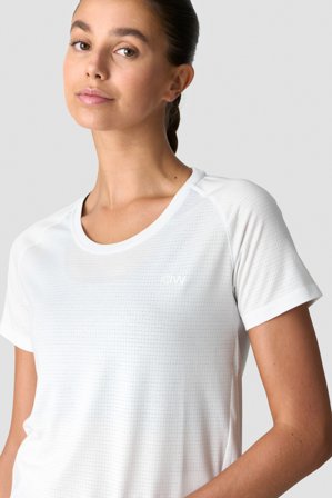 ICANIWILL - Stride DriRelease T-shirt Wmn White- Træningstrøje - Damer - Træningstøj fra ICIW