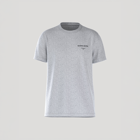 T-shirts Björn Borg Essential T‐shirt Lysegrå - Bodyman.dk