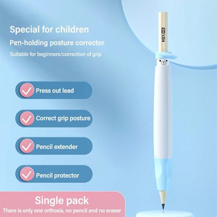 Penholder til skrivestilling Silikone blyantgreb 01 01