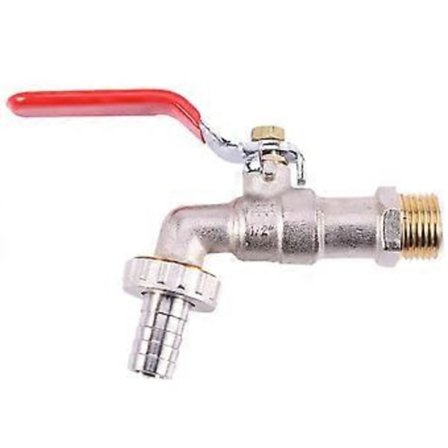 Udendørs vandhane let kvart drej af/på 1/2 tomme håndtag hjemmehave vandforsyning manuel langhånds vandhane