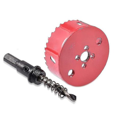 Reikäavainpora puulle, alumiinille, raudalle, pellille, muoville 110 mm