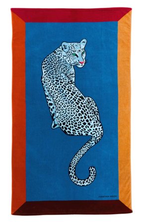 Jonathan Adler Leopard Strandhåndkle 102x178
