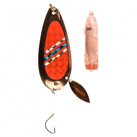 Vidar 85mm inkl LED blink Koppar