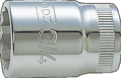Bahco 7800DZ Hylsy 1/2" kiinnitys 5/8", Käsityökalut