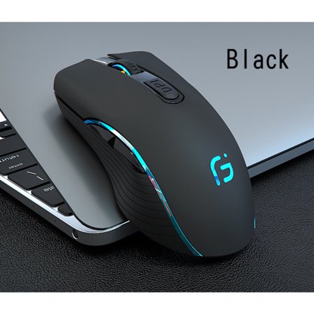 Trådlös bluetooth-mus laddning dual-mode bärbar dator skrivbord c