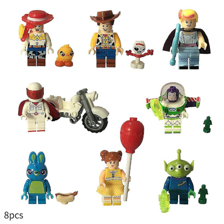 Toy Story Serie Byggeklosser Mini Actionfigur Lekefans Bursdagsgaver Barn Gutter Jenter