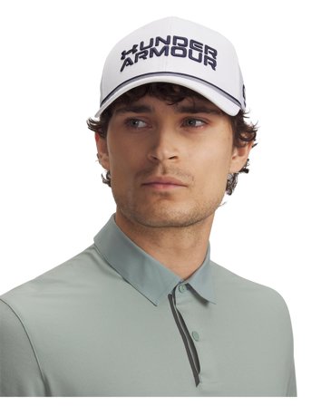 Under Armour M Js Drive Rope Snapback - White - ONE SIZE