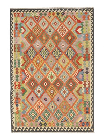 Dywan Kilim Afgan Old Style 202X291 (Wełna, Afganistan)