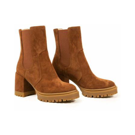 Casadei, Heeled Boots Bruin, Dames, Maat:40 EU