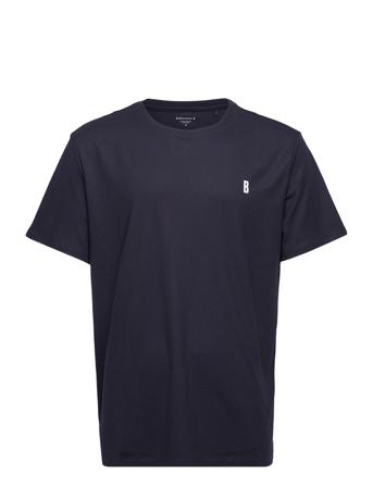 Ace T-Shirt Stripe Navy Björn Borg