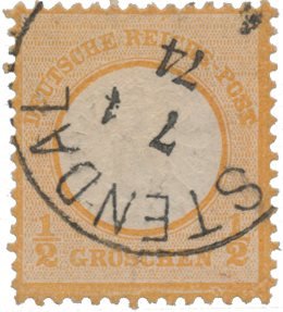 Tyske Rige 1872 - MICHEL 18 - Stemplet