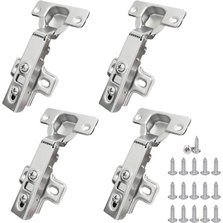 Kaapin oven saranat, 4 kpl, saranat vaimentimella, tavalliset saranat, helppo asentaa, laitteisto. käytetty