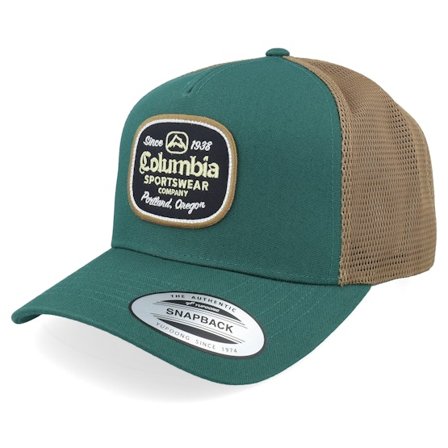 Columbia - Verde trucker Gorra - Road Ready Rain Forest De Trucker @ Hatstore