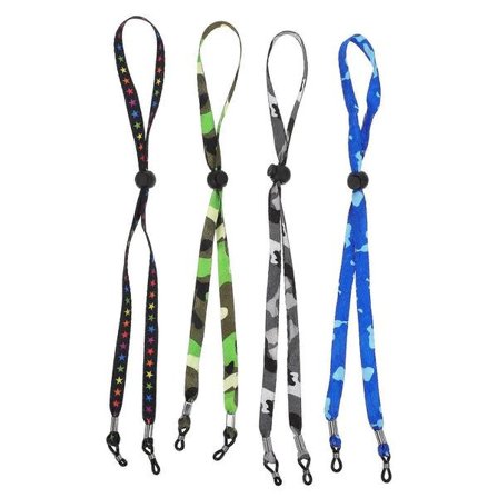 4 kpl Polyesteri Silmälasinauha Lanyard Liukueste Aurinkolasien Hihnat Silmälasitarvikkeet