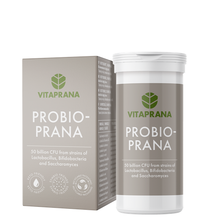 Vitaprana Probioprana Melkesyrebakterier 30 kapsler