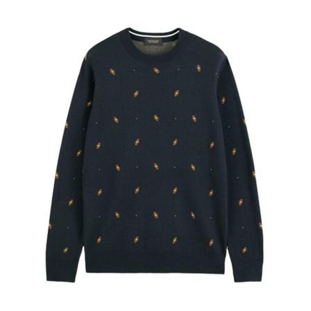 Scotch & Soda, Sweatshirt Blauw, Heren, Maat:S