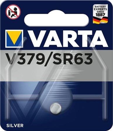 VARTA V 379 batteri x SR63 - sølvoksid