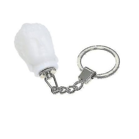 3D-tryckt Nattlampa Nyckelring Kreativt Buddha Huvud Porträtt Ljus Färgglad LED Magisk Lampa