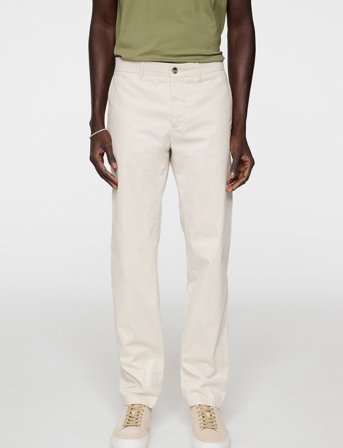 J. Lindeberg Ched Cloud Satin Pants - Cream - 29 x 32