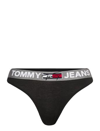 Thong Stringtruse Undertøy Svart Tommy Hilfiger*Betinget Tilbud