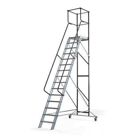 Arbeitsplattform ALOFT mit 15 Stufen, H 3000 mm