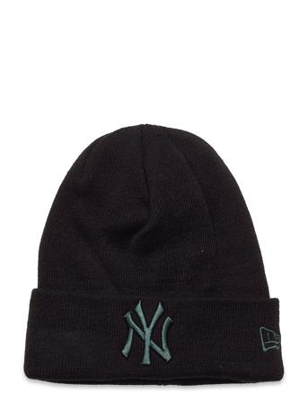 League Ess Cuff Knit Neyyan Black New Era