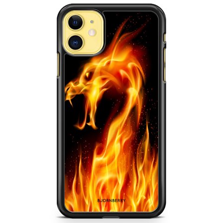 Bjornberry Hårdskal iPhone 11 - Flames Dragon