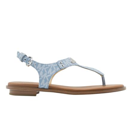 Michael Kors, Plate Thong Blauw, Dames, Maat:36 EU