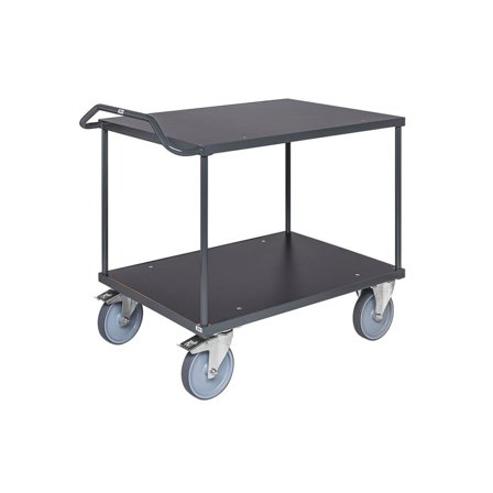 Bordvogn, ergonomisk, 1310x800x965 mm, grå