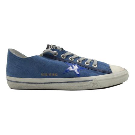 Golden Goose, Sneakers Blauw, Heren, Maat:43 EU