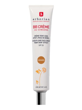 Erborian BB Crème Makeup-Care Face Cream "Baby Skin" Effect SPF 20 Caramel 40ml