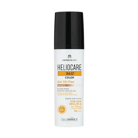 Heliocare 360° Color Gel Oil-Free SPF50, 50 ml